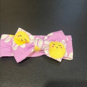 Little Sleeies Luxe Bows, Flower Power, one size fits NB-3T